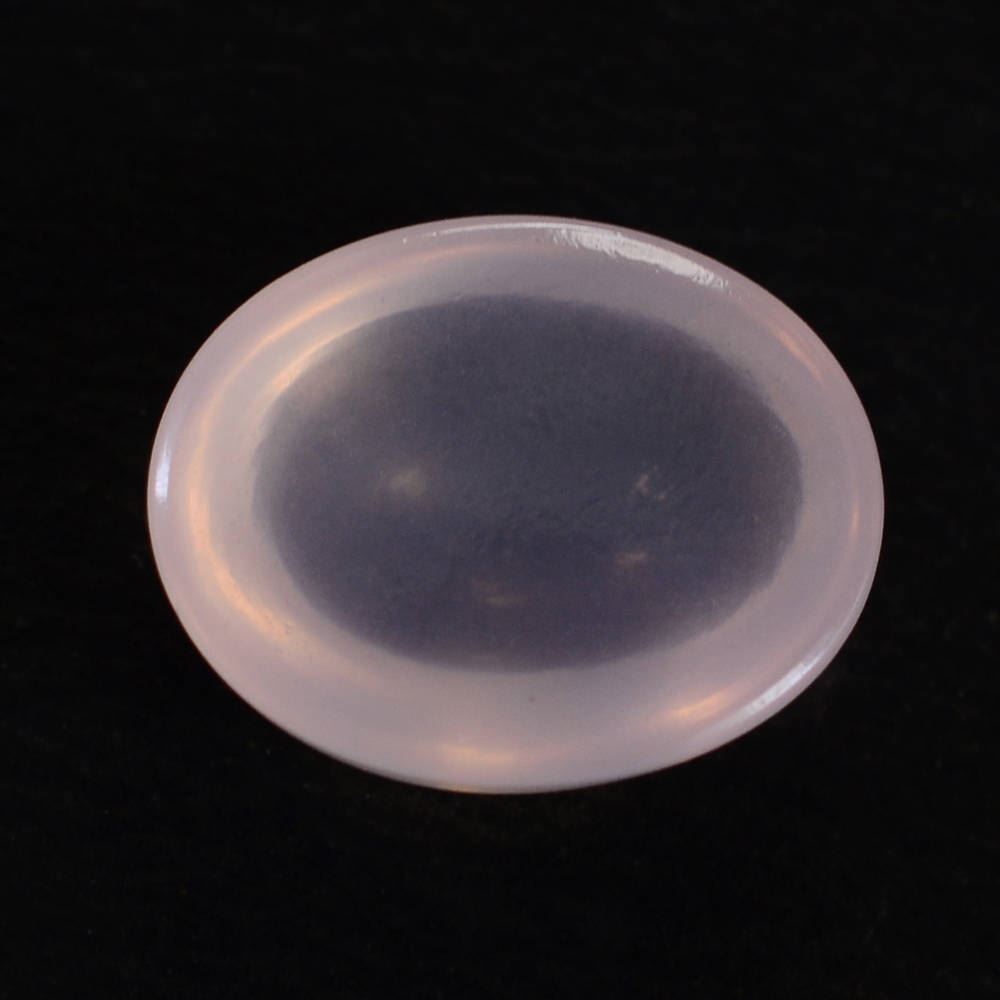 ROSE QUARTZ OVAL CAB (MILKY/FINE) 10X8MM 2.55 Cts.