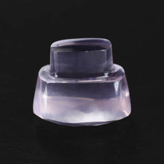 ROSE QUARTZ FACETED BOTTLE CORK 10.50MM 7.56 Cts.