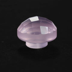 ROSE QUARTZ CHECKER BOTTLE CORK 9.80MM 4.26 Cts.