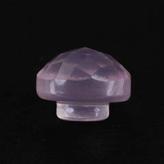 ROSE QUARTZ CHECKER BOTTLE CORK 9.80MM 4.26 Cts.