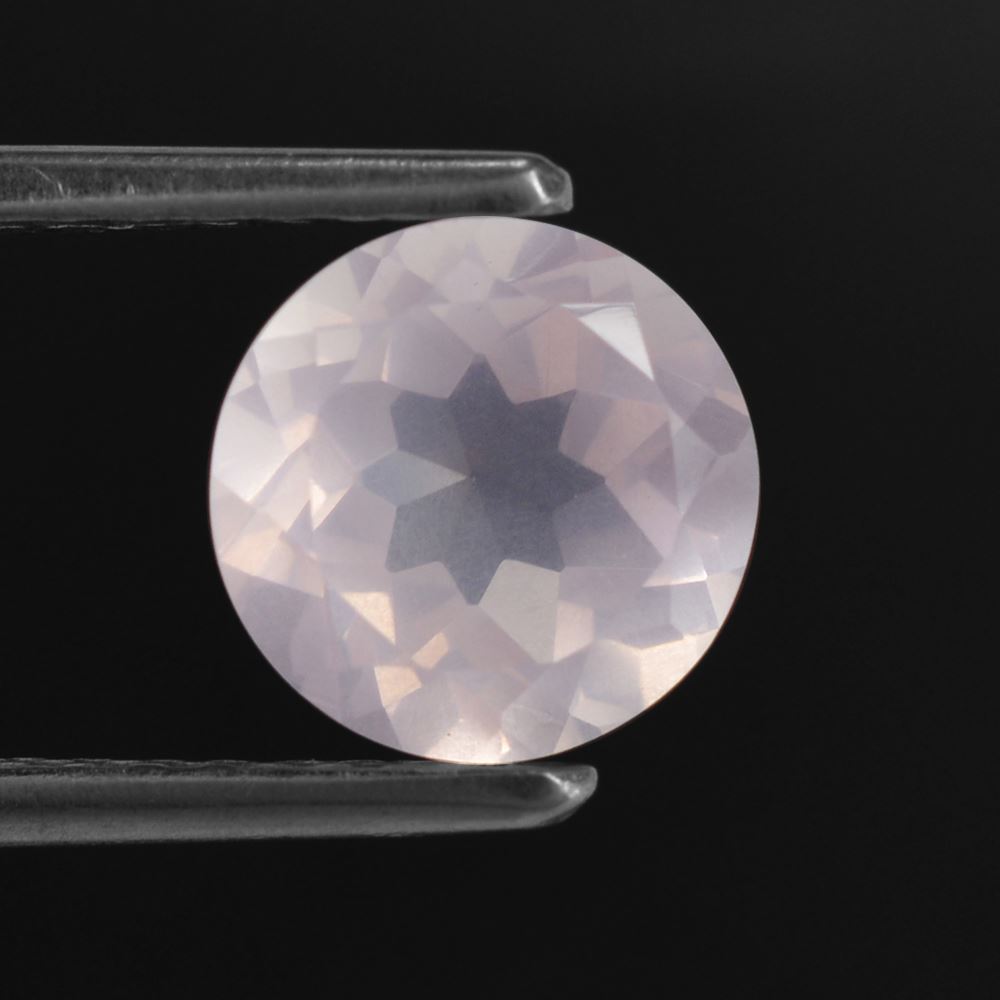 ROSE QUARTZ CUT ROUND 8MM 1.77 Cts.