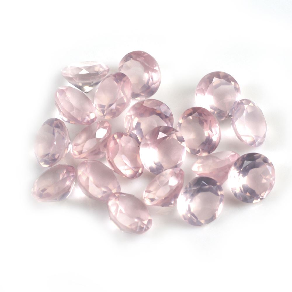 ROSE QUARTZ CUT ROUND 8MM 1.77 Cts.