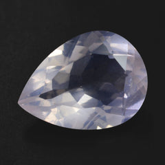 ROSE QUARTZ CUT PEAR TRANSPARENT & LITE COLOR (SI) 16X12MM 7.60 Cts.