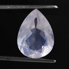 ROSE QUARTZ CUT PEAR TRANSPARENT & LITE COLOR (SI) 16X12MM 7.60 Cts.