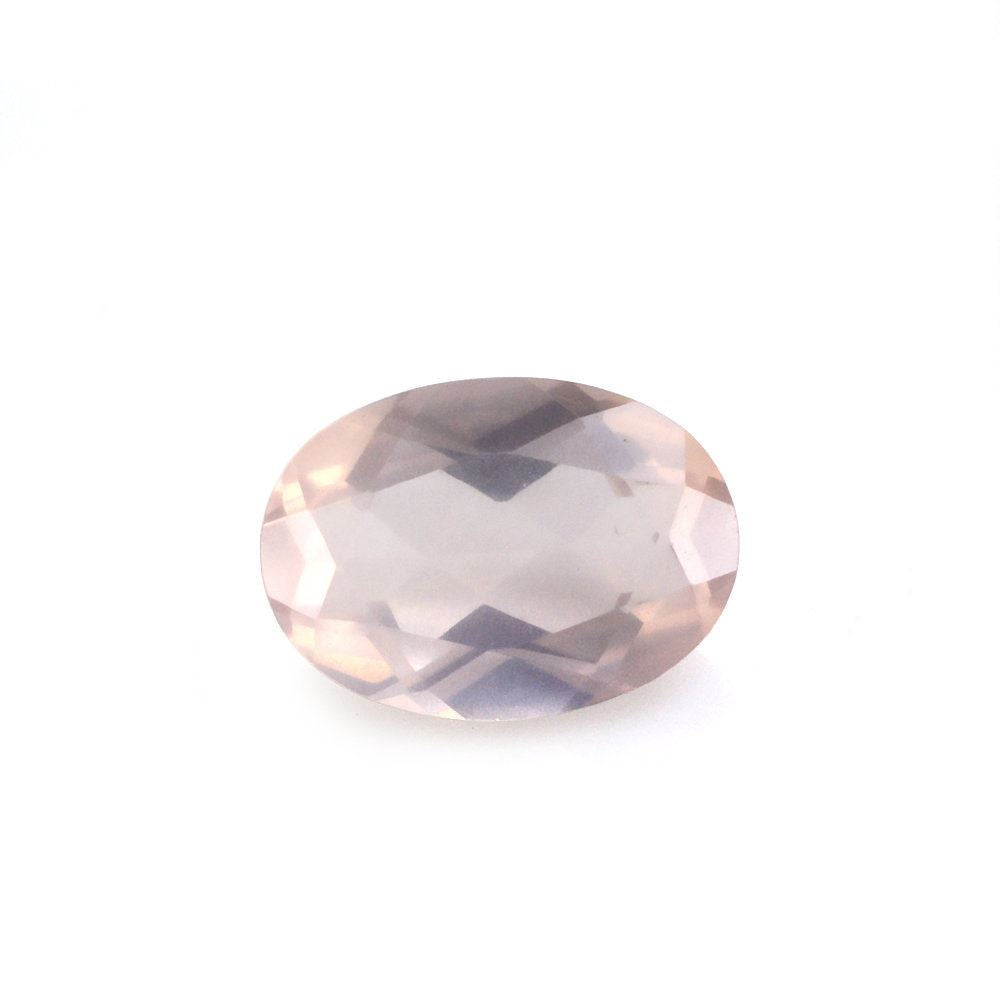 ROSE QUARTZ CUT OVAL (SEMI MILKY) (NORMAL) 7X5MM 0.71 Cts.