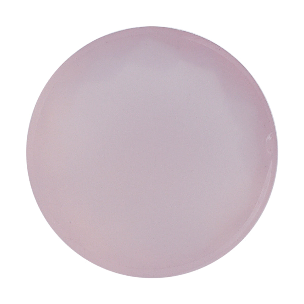 ROSE QUARTZ FOOTBALL CUT ROUND (MILKY) (MEDIUM) 12MM  5.09 Cts.