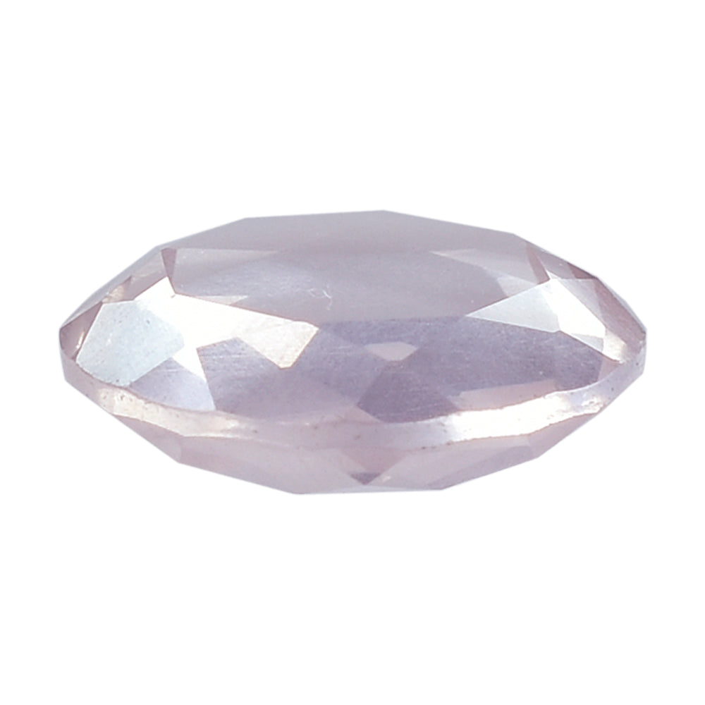 ROSE QUARTZ BOTH SIDE TABLE CUT ROUND  (LITE) 10MM 2.42 Cts.