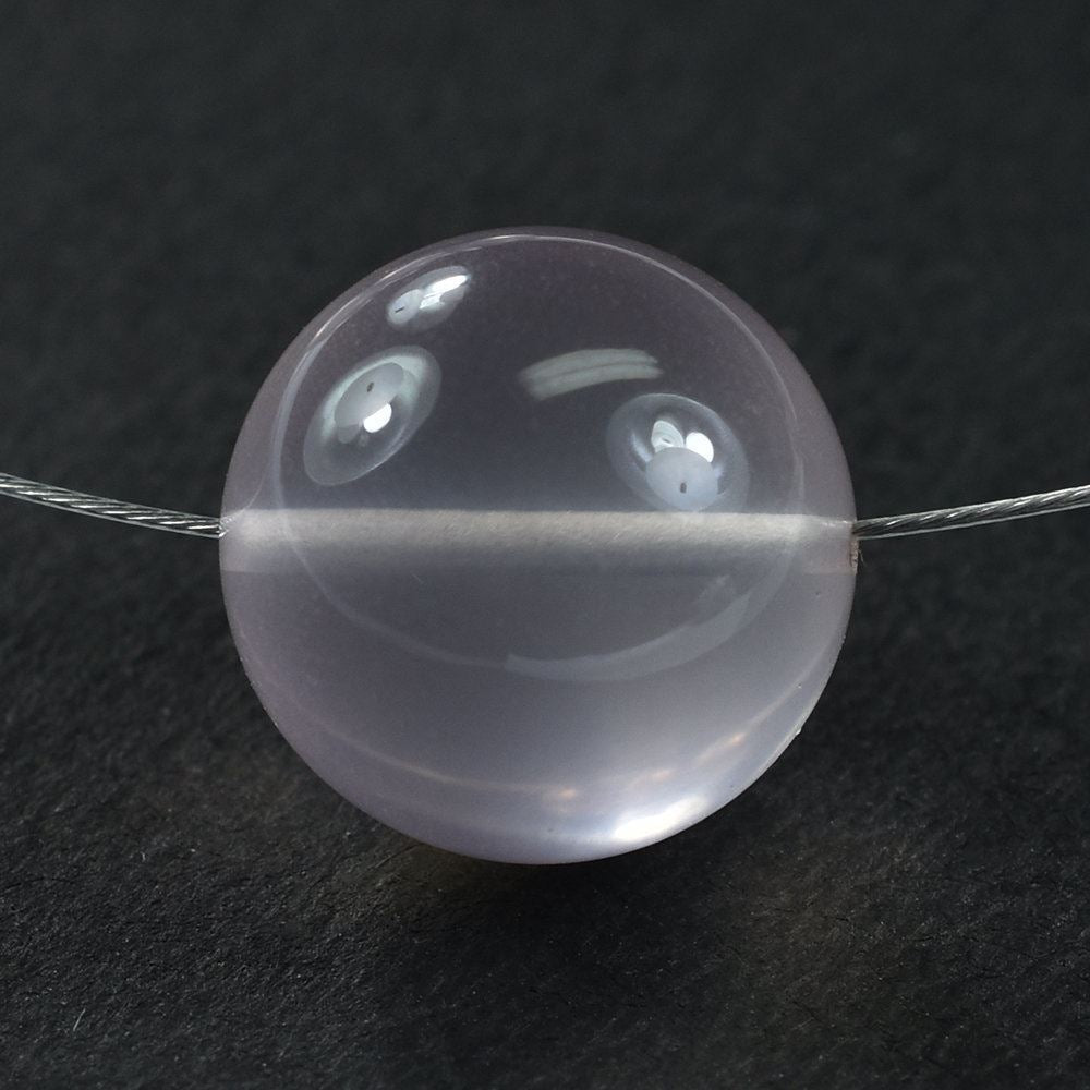 ROSE QUARTZ PLAIN BALLS 14MM (FULL DRILL-1MM) 19.45 Cts.