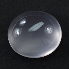 ROSE QUARTZ PLAIN OVAL CAB (MILKY/FINE) 16X14MM 13.75 Cts.