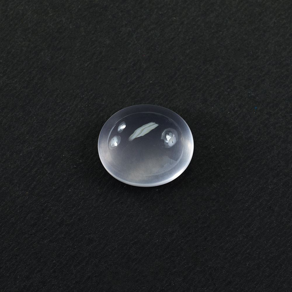 ROSE QUARTZ PLAIN OVAL CAB (SEMI MILKY/SUPER) 14X12MM 8.93 Cts.