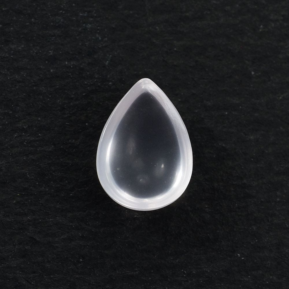 ROSE QUARTZ PLAIN PEAR CAB SEMI MILKY/FINE) 7X5MM 0.63 Cts.