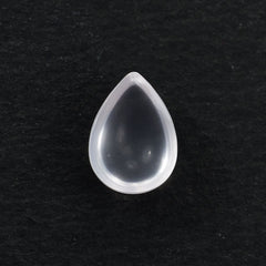 ROSE QUARTZ PLAIN PEAR CAB SEMI MILKY/FINE) 7X5MM 0.63 Cts.