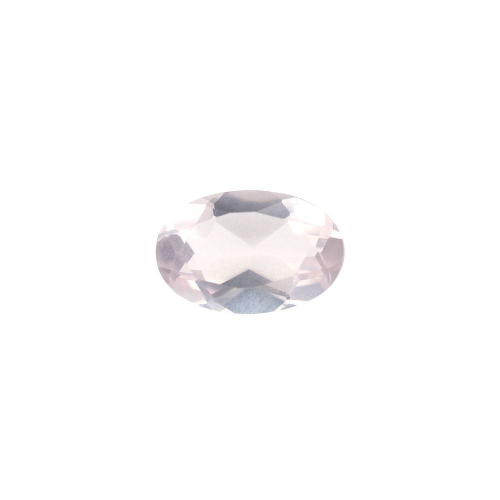 ROSE QUARTZ CUT OVAL (SEMI-MILKY/SUPER) 6X4MM 0.41 Cts.
