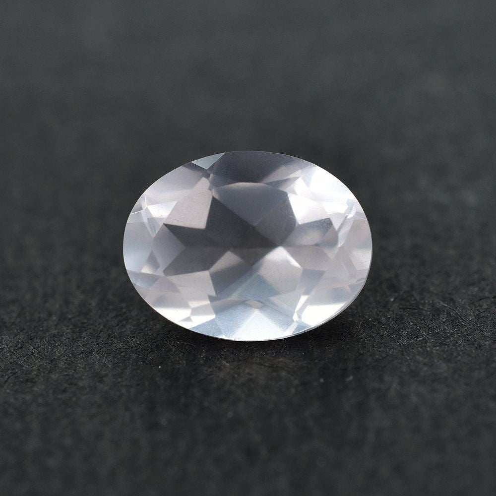ROSE QUARTZ CUT OVAL (SEMI-MILKY/SUPER) 8X6MM 1.16 Cts.