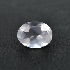 ROSE QUARTZ CUT OVAL (SEMI-MILKY/SUPER) 8X6MM 1.16 Cts.
