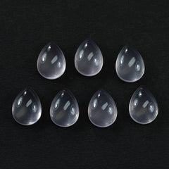 ROSE QUARTZ PLAIN PEAR CAB (SEMI-MILKY/SUPER) 12X9MM 3.61 Cts.