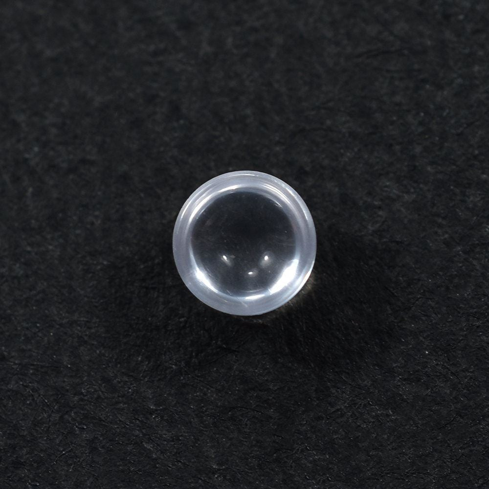 ROSE QUARTZ PLAIN ROUND CAB (SEMI-MILKY/LITE) 4MM 0.26 Cts.