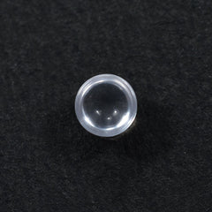 ROSE QUARTZ PLAIN ROUND CAB (SEMI-MILKY/LITE) 4MM 0.26 Cts.