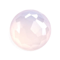 ROSE QUARTZ IRREGULAR CUT ROUND CAB (MILKY/NORMAL) 12X12MM 5.20 Cts.