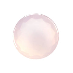 ROSE QUARTZ IRREGULAR CUT ROUND CAB (MILKY/NORMAL) 12X12MM 5.20 Cts.