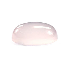 ROSE QUARTZ PLAIN OVAL CAB 14X10MM 6.55 Cts.