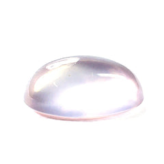 ROSE QUARTZ PLAIN OVAL CAB 12X10MM 4.55 Cts.