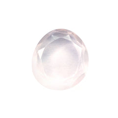 ROSE QUARTZ BOTH SIDE TABLE CUT TRILLIONISH (LIGHT) 9X8.30MM 1.89 Cts.