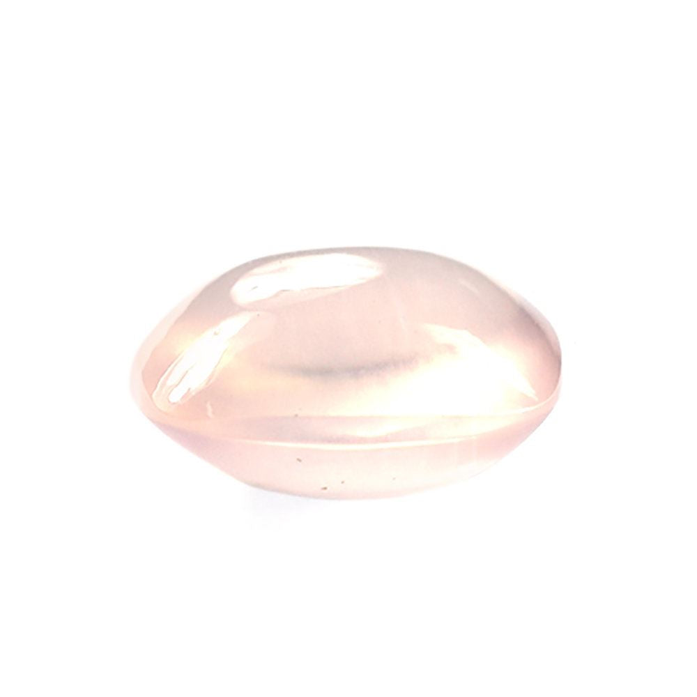 ROSE QUARTZ PLAIN LENTIL CUSHION 10X10MM 3.99 Cts.