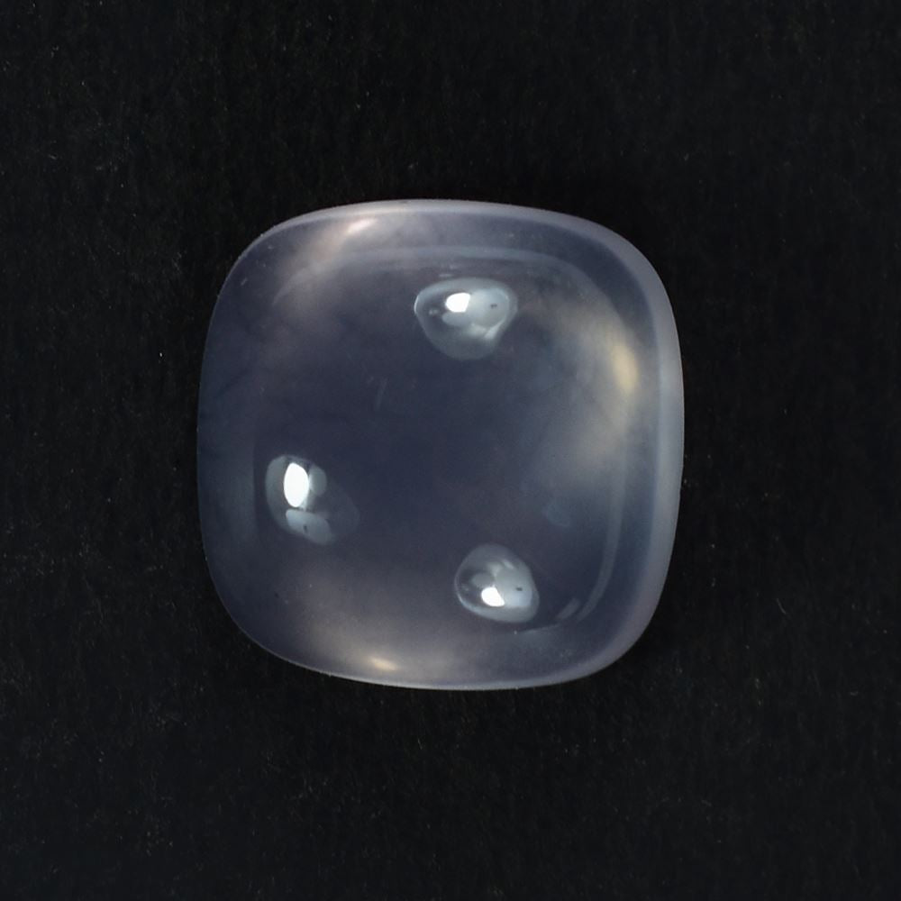 ROSE QUARTZ PLAIN CUSHION CAB (NORMAL/SEMI MILKY) 14.00X14.00 MM 11.30 Cts.