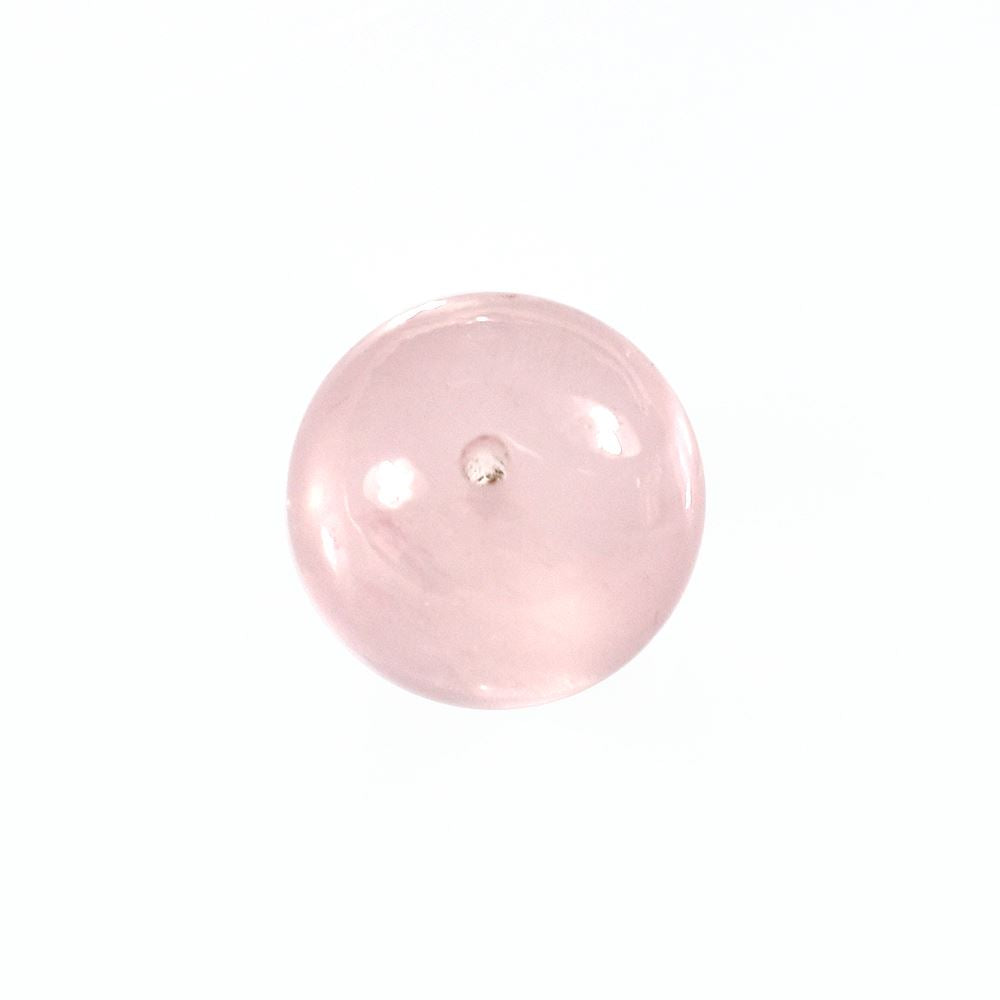 ROSE QUARTZ PLAIN ROUND BALLS (SUPER EXTRA)(TRANSPARENT SOME BLACK SPOTS & LINE) 10.00X10.00 MM 7.03 Cts.