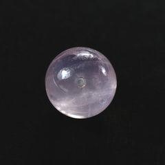 ROSE QUARTZ PLAIN ROUND BALLS (SUPER EXTRA)(TRANSPARENT SOME BLACK SPOTS & LINE) 10.00X10.00 MM 7.03 Cts.