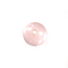 ROSE QUARTZ PLAIN ROUND BALLS (HALF DRILL 0.75)(TRANSPARENT NORMAL COLOR) 5.00X5.00 MM 0.91 Cts.