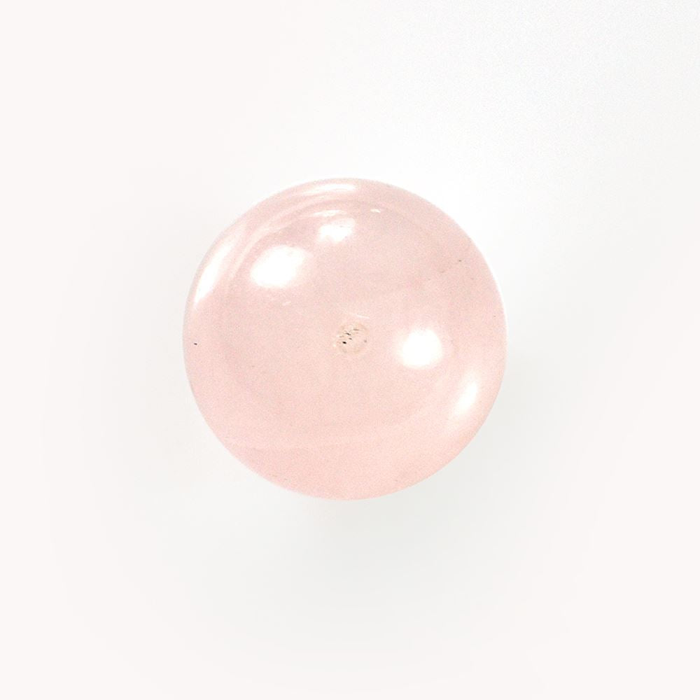 ROSE QUARTZ PLAIN ROUND BALLS (MILKY NORMAL HI) 10.00X10.00 MM 7.28 Cts.
