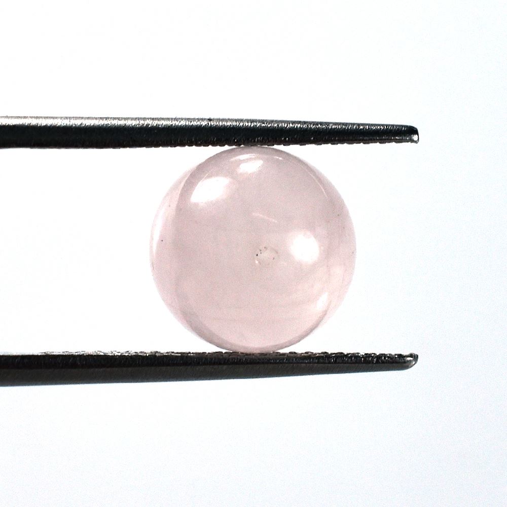 ROSE QUARTZ PLAIN ROUND BALLS (MILKY NORMAL HI) 10.00X10.00 MM 7.28 Cts.