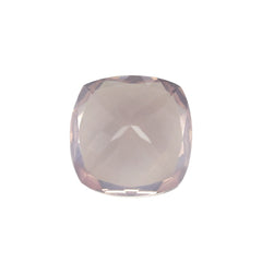 ROSE QUARTZ CUT CUSHION SRC (SUPER)(CLEAN) 8.00X8.00X8.00 MM 1.91 Cts.