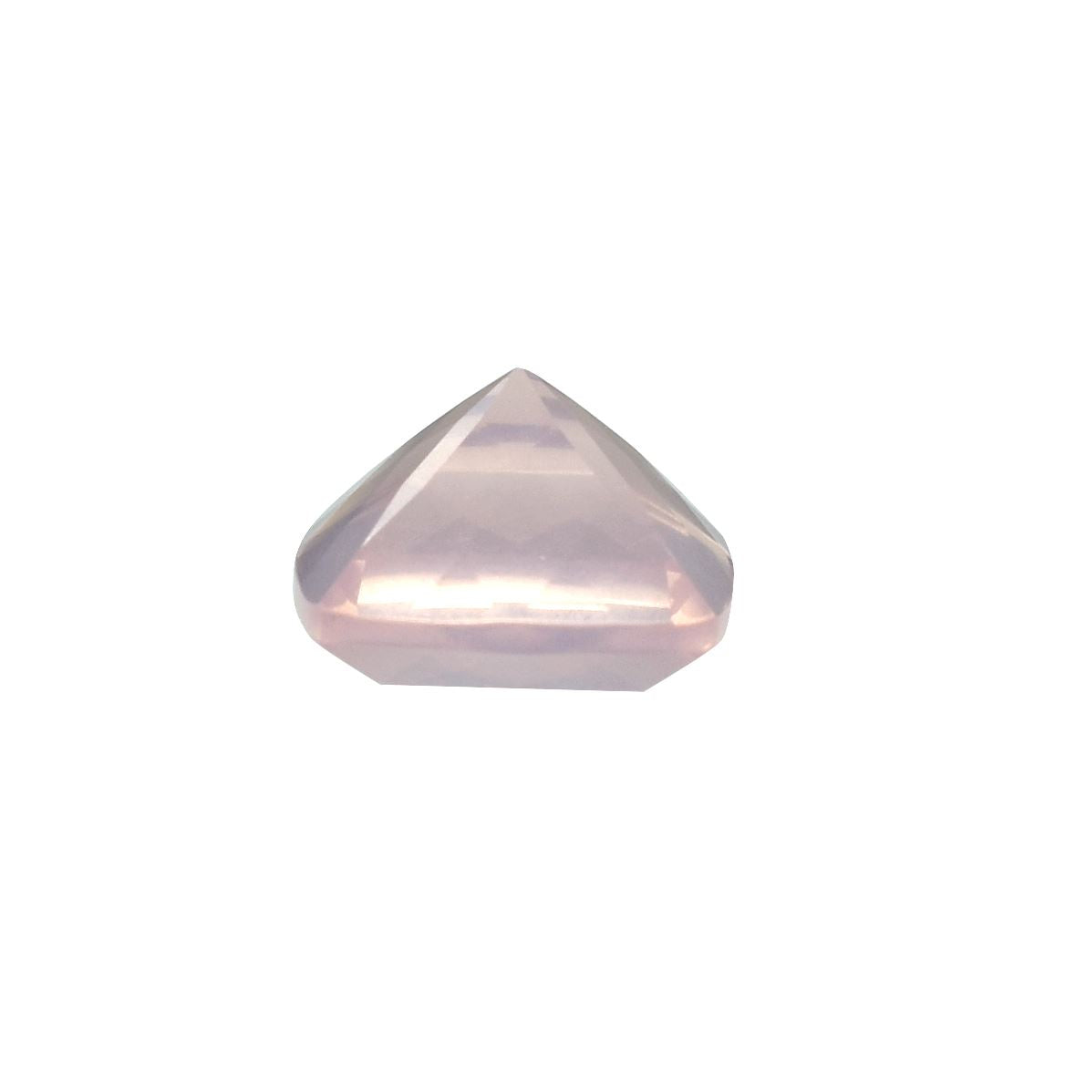 ROSE QUARTZ CUT ANTIQUE CUSHION (SEMI MILKY)(SUPER)(CLEAN) 8.00X8.00 MM 2.10 Cts.