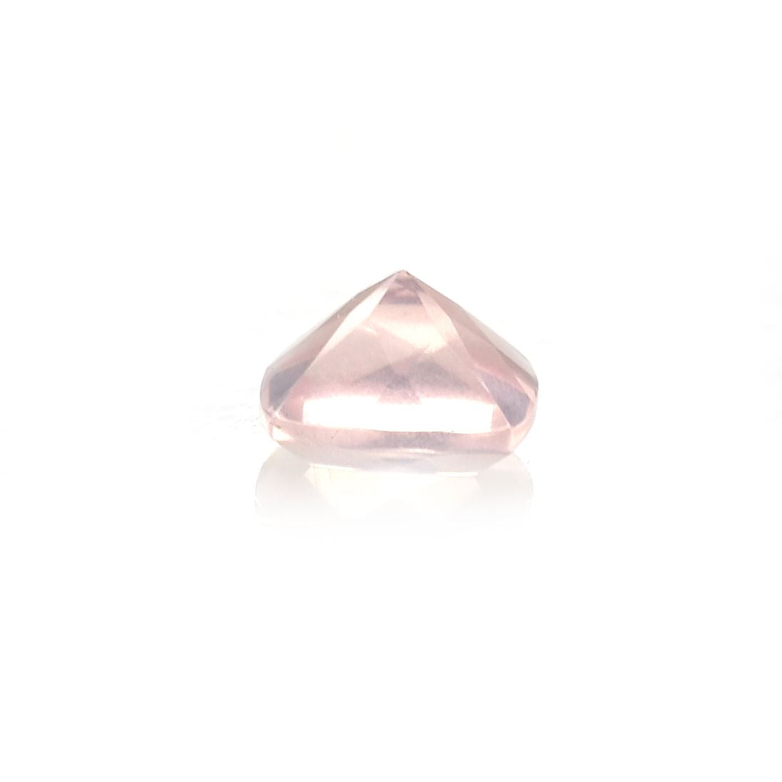 ROSE QUARTZ CUT ANTIQUE CUSHION (SEMI MILKY)(SUPER EXTRA)(CLEAN) 6.00X6.00 MM 0.93 Cts.