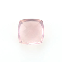 ROSE QUARTZ CUT ANTIQUE CUSHION (SEMI MILKY)(SUPER EXTRA)(CLEAN) 6.00X6.00 MM 0.93 Cts.