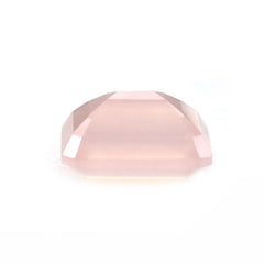 ROSE QUARTZ STEP CUT OCTAGON (MILKY)(SUPER)(HI) 10.00X8.00 MM 3.09 Cts.
