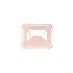 ROSE QUARTZ STEP CUT OCTAGON (MILKY)(SUPER)(HI) 10.00X8.00 MM 3.09 Cts.