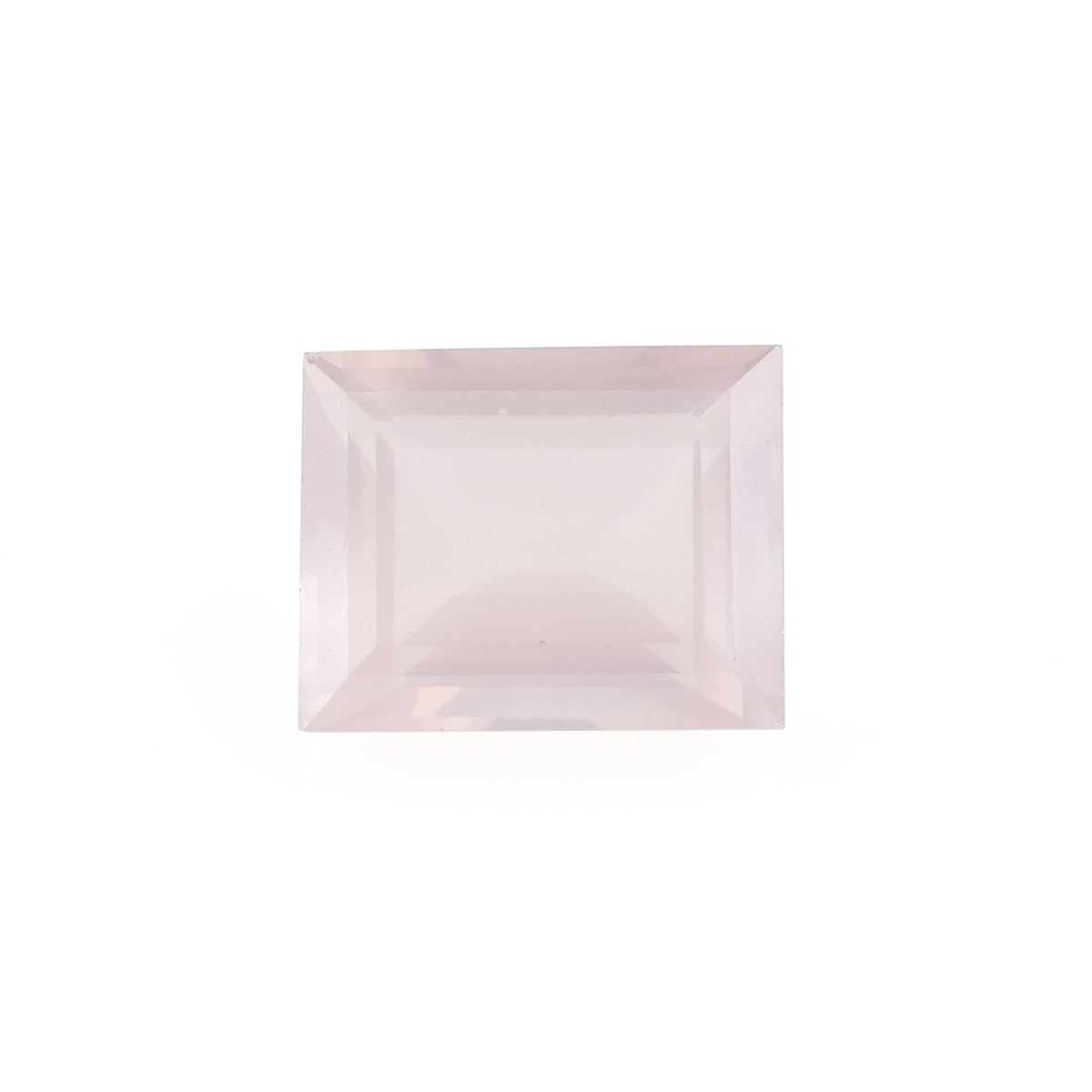 ROSE QUARTZ CUT BAGUETTE (SUPER)(CLEAN) 10.00X8.00 MM 3.13 Cts.