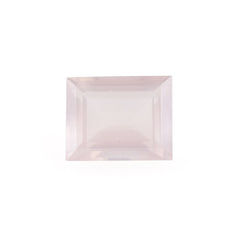 ROSE QUARTZ CUT BAGUETTE (SUPER)(CLEAN) 10.00X8.00 MM 3.13 Cts.