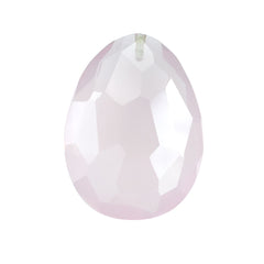 ROSE QUARTZ IRREGULAR FACETED BRIOLETTE PEARISH (H/D-0.90MM)(SUPER )(SI) 25.00X18.00 MM 19.95 Cts.