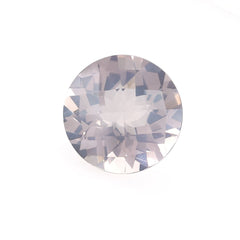 ROSE QUARTZ CHECKER CUT TOP CUT ROUND (NORMAL/CLEAN)(TRANSPARENT) 12.00X12.00 MM 5.33 Cts.
