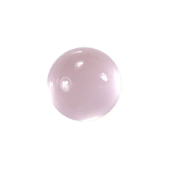 ROSE QUARTZ PLAIN ROUND CAB (NORMAL/CLEAN)(TRANSPARENT) 13.00X13.00 MM 8.75 Cts.