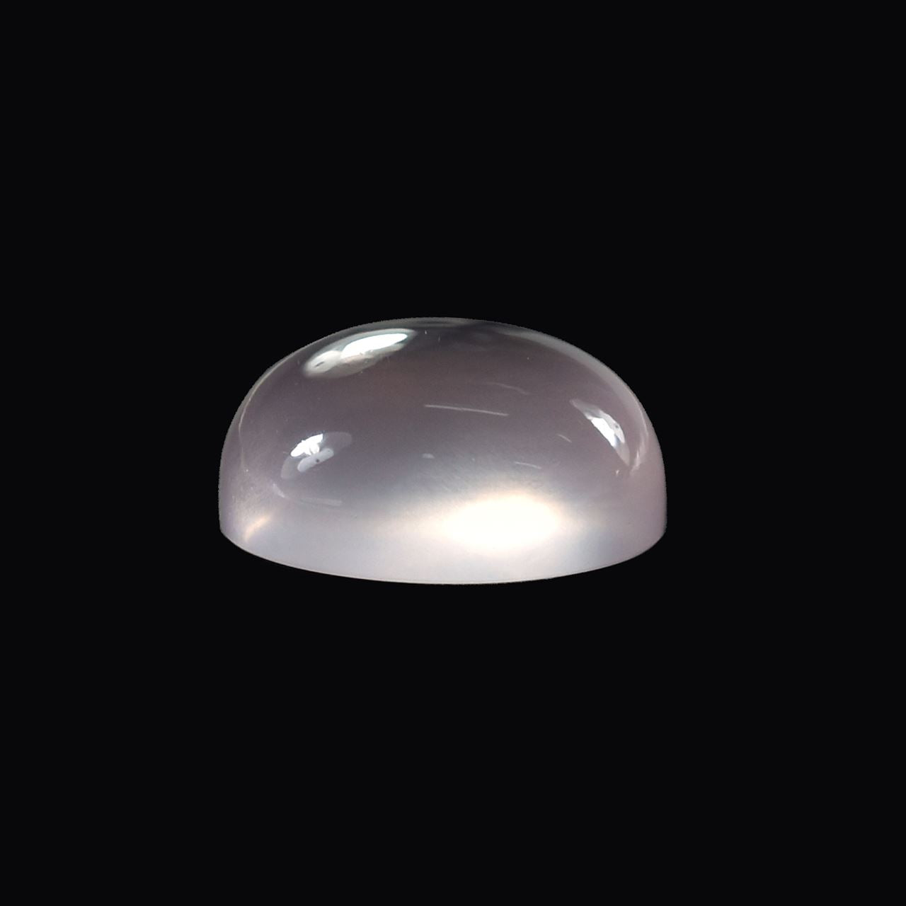 ROSE QUARTZ PLAIN OVAL CAB (NORMAL/CLEAN)(TRANSPARENT) 14.00X12.00 MM 9.40 Cts.