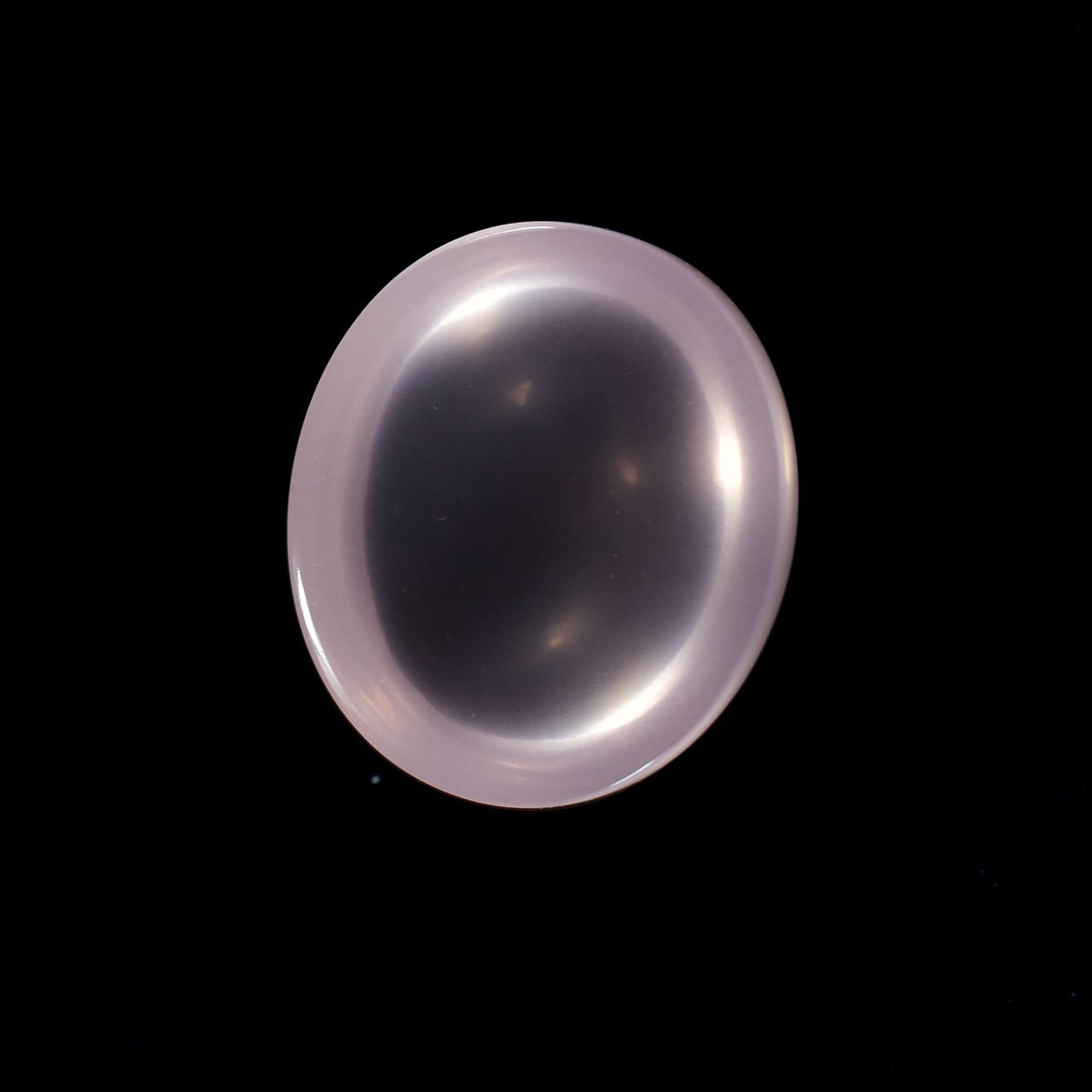 ROSE QUARTZ PLAIN OVAL CAB (NORMAL/CLEAN)(TRANSPARENT) 14.00X12.00 MM 9.40 Cts.