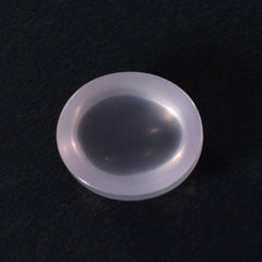 ROSE QUARTZ PLAIN OVAL CAB (NORMAL/CLEAN)(TRANSPARENT) 18.00X16.00 MM 21.60 Cts.