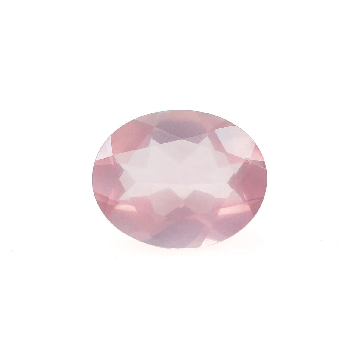 ROSE QUARTZ CUT OVAL (SUPER SUPER EXTRA)(SI) 10.00X8.00 MM 2.17 Cts.