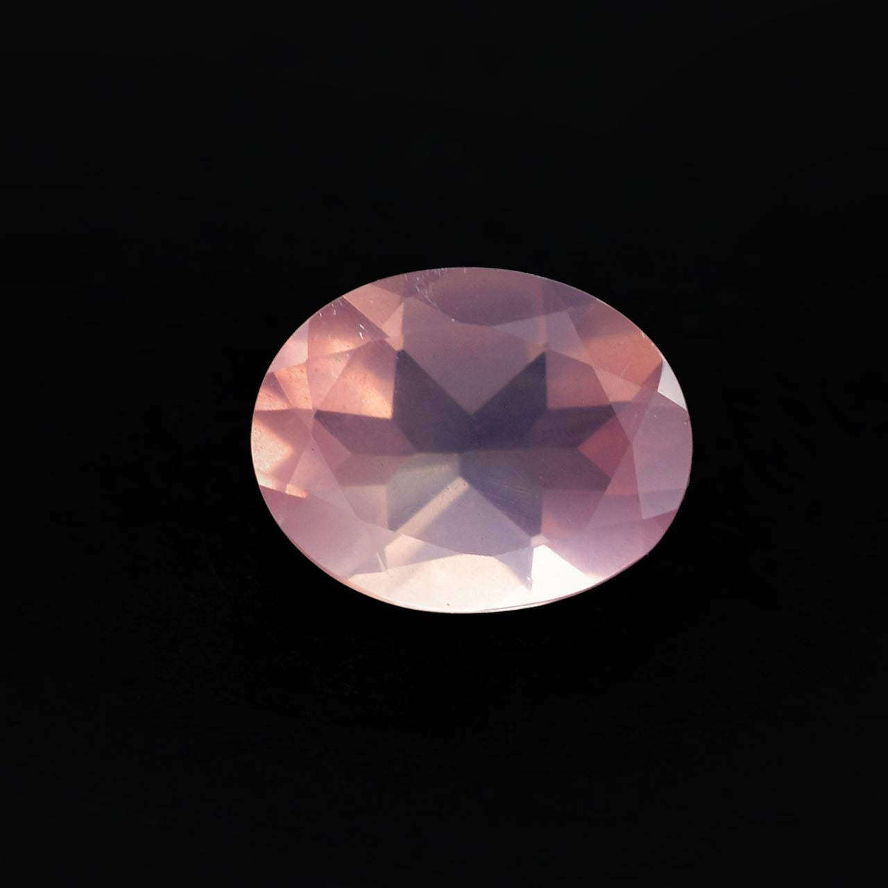 ROSE QUARTZ CUT OVAL (SUPER SUPER EXTRA)(SI) 10.00X8.00 MM 2.17 Cts.
